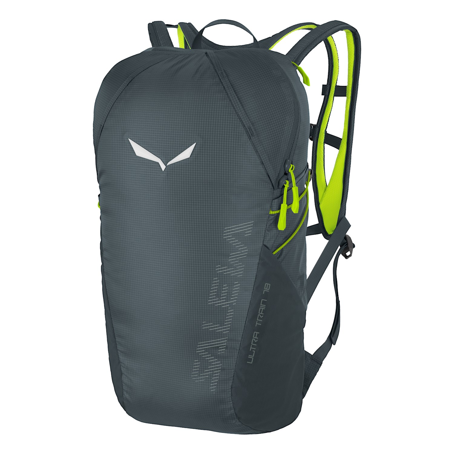 Salewa Ultra Train 18L Backpacks Grey Blue/Green TDL-359102